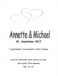 Annette &amp; Michael